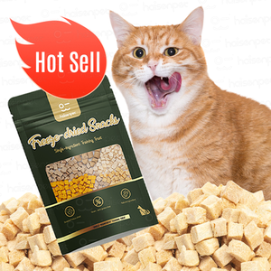 Wholesale Premium Crunchy Natural Low Fat Hypoallergenic Freeze Dried Cat Treats Food