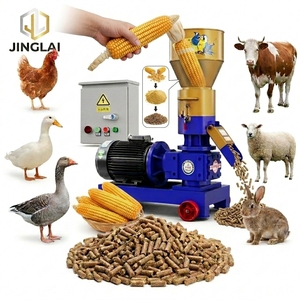 JINGLAI Versatile Poultry Pig Cattle Sheep Chicken Feed Pellet Making Machine