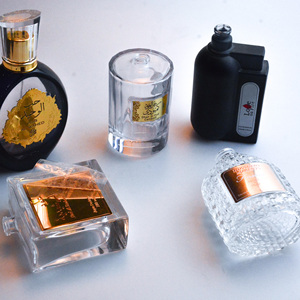 Metal Private Label Perfume Bottle Sticker
