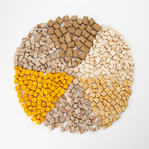 OEM Pet Treats Wholesalers High Quality Natural Diced Chicken Fish Duck Meat High Protein Freeze Dried Snack Cat Dog Food