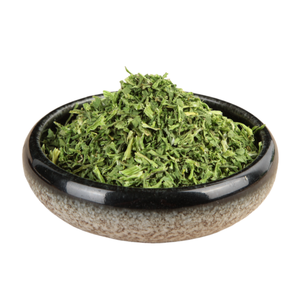 Natural Green Parsley AD Air Dried Flake Shape