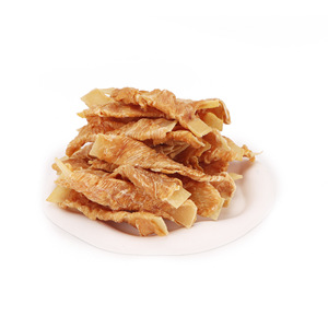Grilled Dried Triangle Design Soft Chicken Jerky Treat