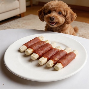 OEM Premium Dog Biscuits Food Yummy Teething Dog Treats Mini Duck Steaks Factory Direct