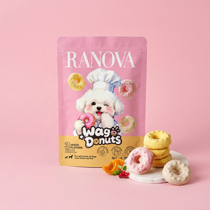 2026 RANOVA Freezedry Dog Biscuit FDA Freeze Dried Dog Donuts Dog Snacks