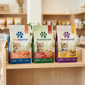 PAWPRINTER Premium High Protein Natural Dry Cat Kibble